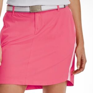 Under Armour UA Links Woven Golf Skort Pink Size 12